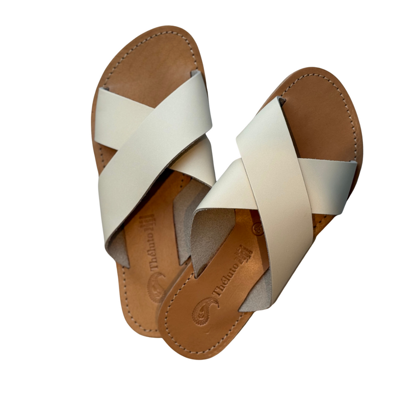 Théluto Gaelle Slipper Ecru (maat 35-42)