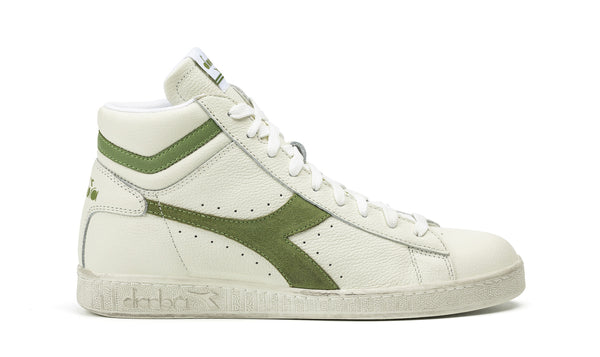 Diadora High Waxed Suede Pop White/Fern (maat 36-42)