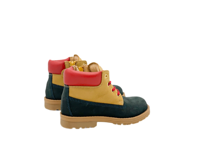 Rondinella Cognac Blue Bottine (maat 24-29)