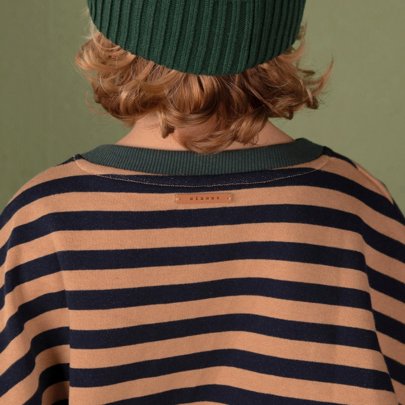 Nixnut Rel Sweater Navy Stripe