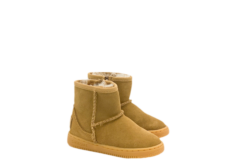 Shoes Me Winterboot  gevoerd camel (maat 22-26)