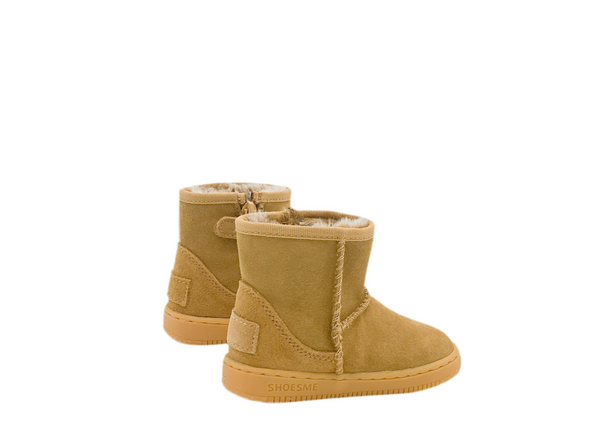 Shoes Me Winterboot  gevoerd camel (maat 22-26)