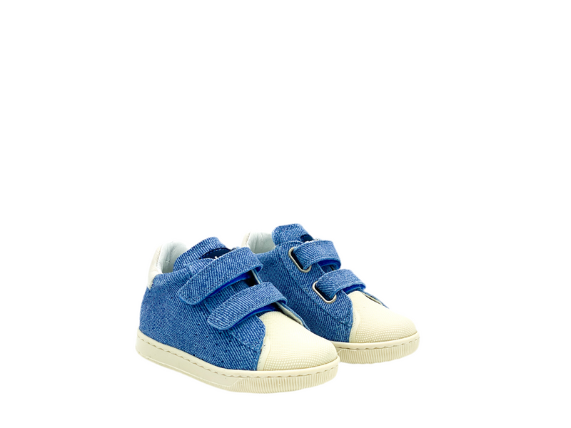 Falcotto Velcro Basketter Blauw (maat 21-26)