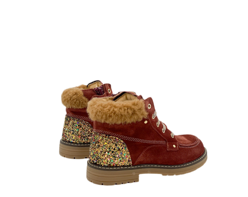 Rondinella Bottine Bordeaux (maat 28-35)