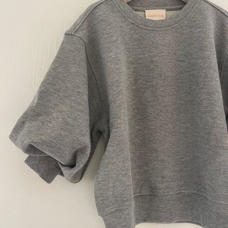 Simple Kids Silkey Sweat Grey