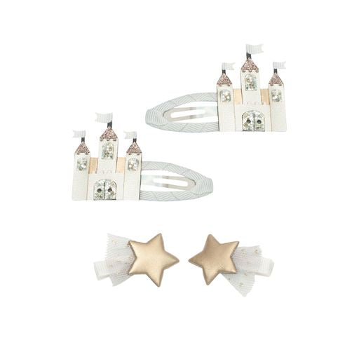 Mimi & Lula Haarclips F'tale Castle Clips Fairytale (4pack)