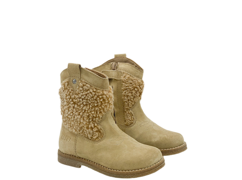 Clic Cowboylaarsje Beige (maat 24-30)