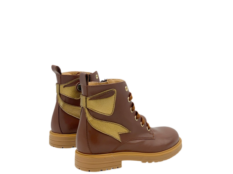 Rondinella Bottine Cognac (maat 28-35)