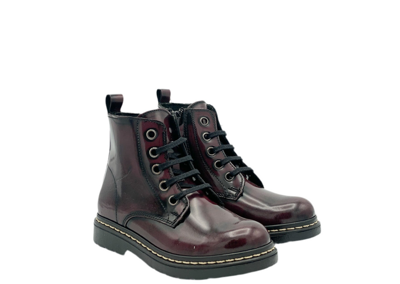 Confetti Bordeaux Lak Bottine (maat 26-30)