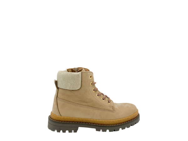 Poldino Beige Nubuck Bottine (maat 28-32)