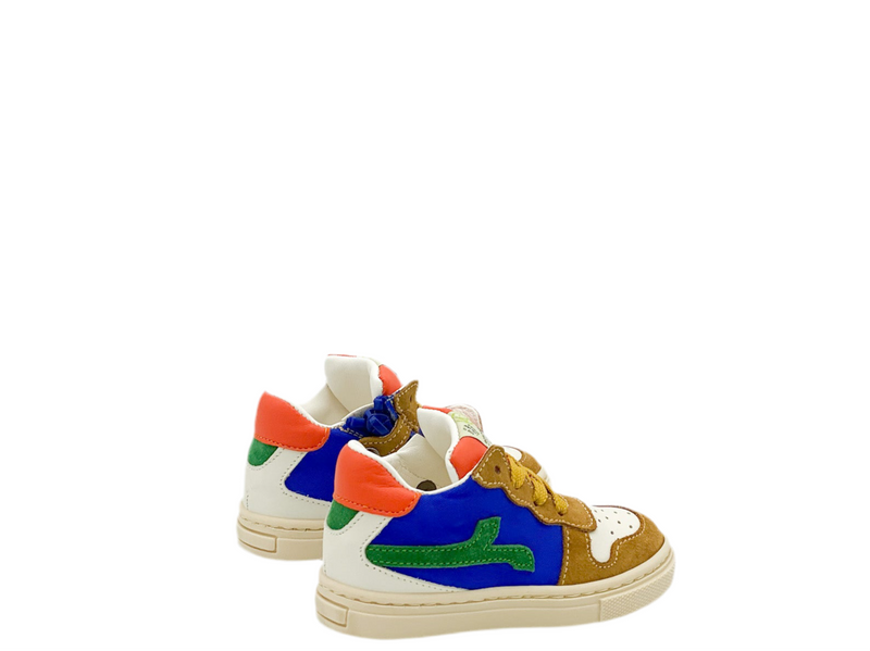 Rondinella Eerste Basketter Wit/Blauw (maat 21-26)