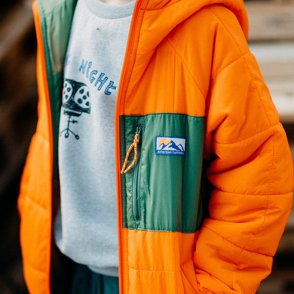 AO76 Carlos Windbreaker Orange