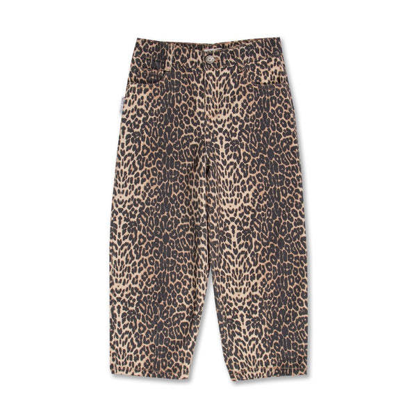 Petit Blush Balloon Fit Jeans Leopard