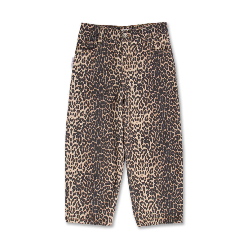 Petit Blush Balloon Fit Jeans Leopard