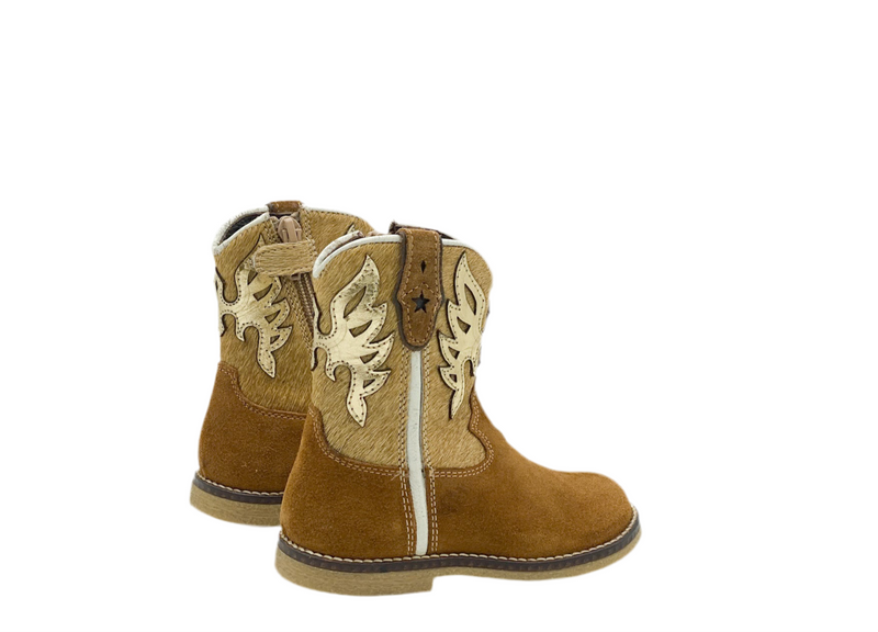 Hip Beige Cowboylaars (maat 22-27)