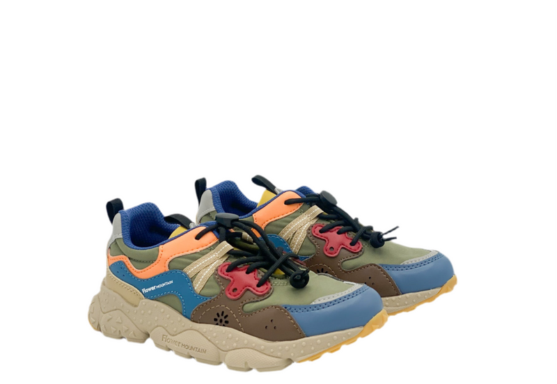 Flower Mountain Blue Olive (maat 30-35)
