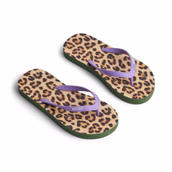 Molo Zeppo Flip Flops Allover Leo