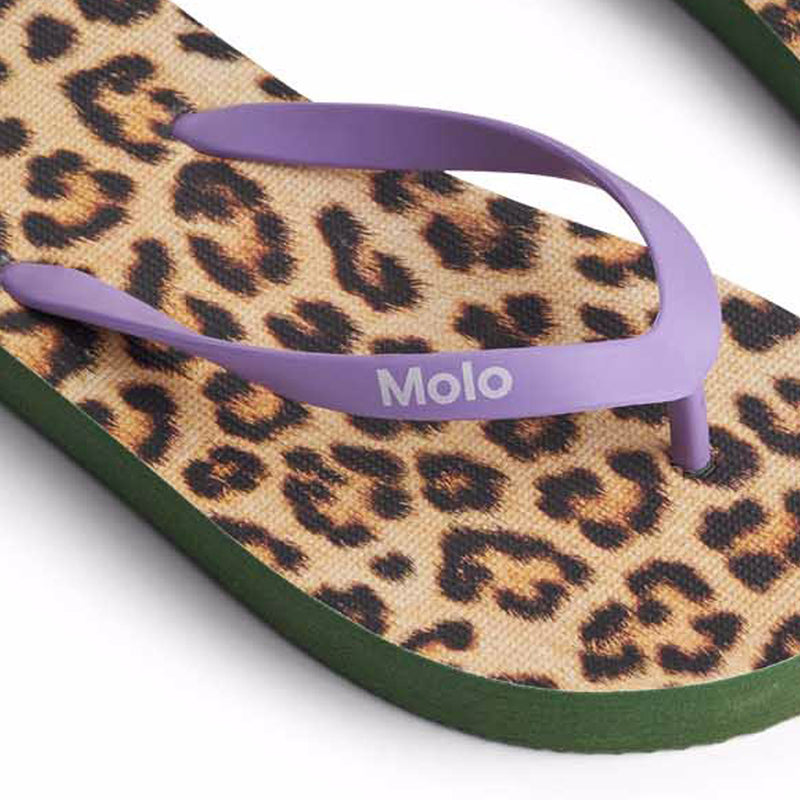 Molo Zeppo Flip Flops Allover Leo