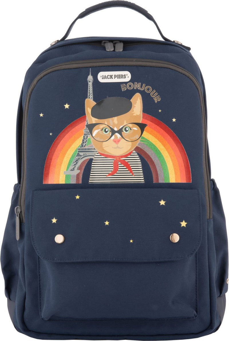Jack Piers Rugzak Lagere School Paris Cat
