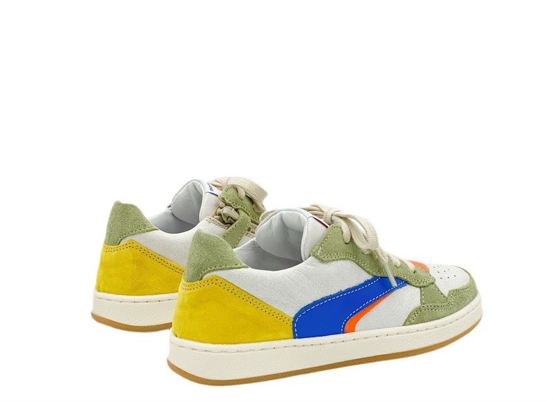 Romagnoli Wit Met Groene Sneaker (maat 30-35)