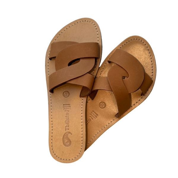 Théluto Prune Slipper Camel (maat 36-42)