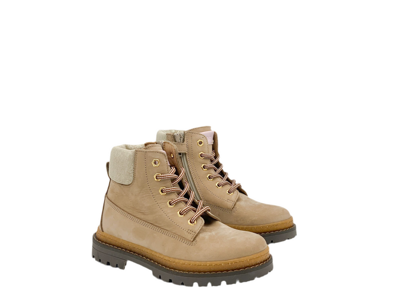 Poldino Beige Nubuck Bottine (maat 28-32)