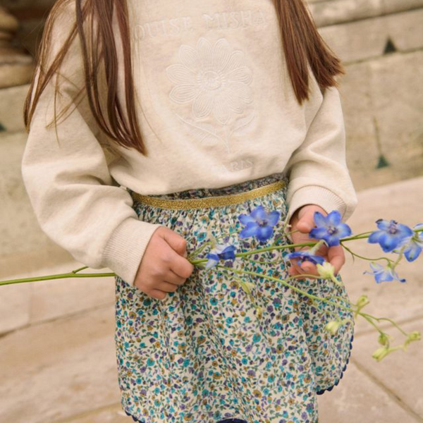 Louise Misha Sweatshirt Rosalia Heather Cream