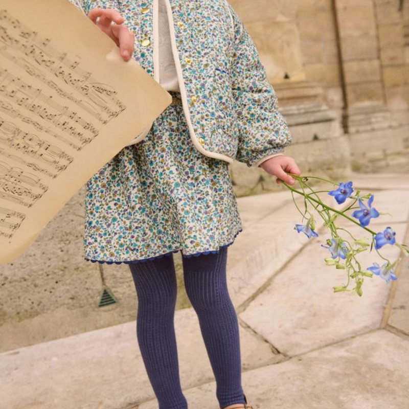 Louise Misha Skirt Cephee Velvet Cream Aster