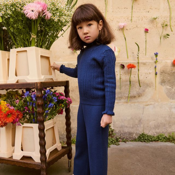 Louise Misha Jumper Java Marine