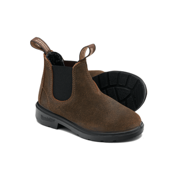 Blundstone Chelsea Boot Suede Brown (maat 24-31)