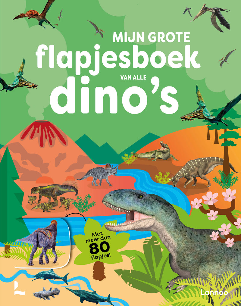 Boek Mijn Grote Flapjesboek Van Alle Dino's