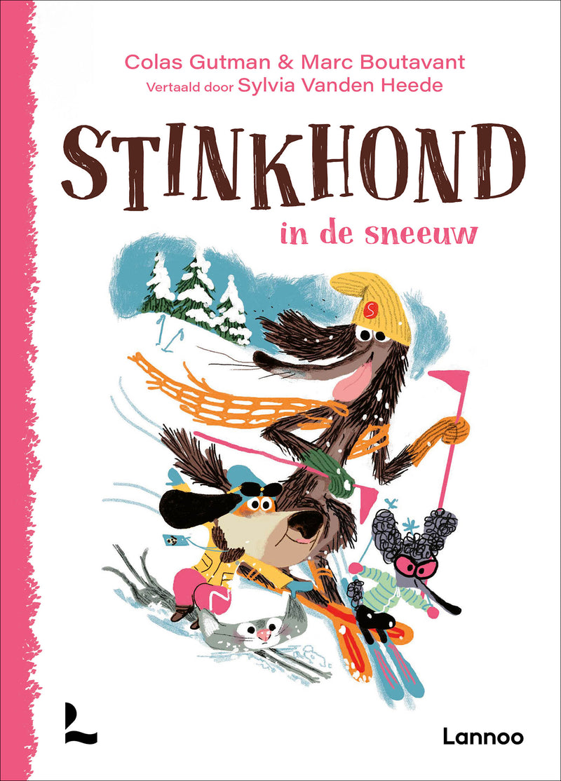 Boek -  Stinkhond in de sneeuw