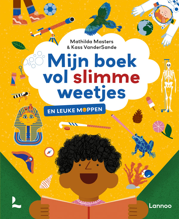 Boek -  Mijn boek vol slimme weetjes en leuke moppen