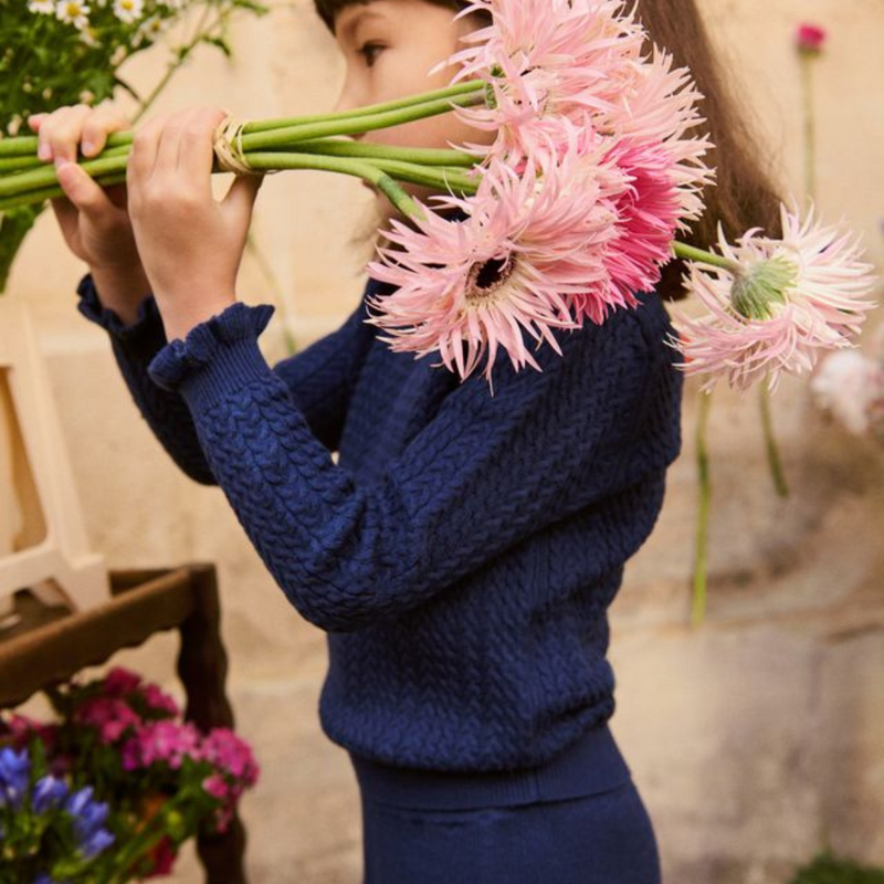 Louise Misha Jumper Java Marine