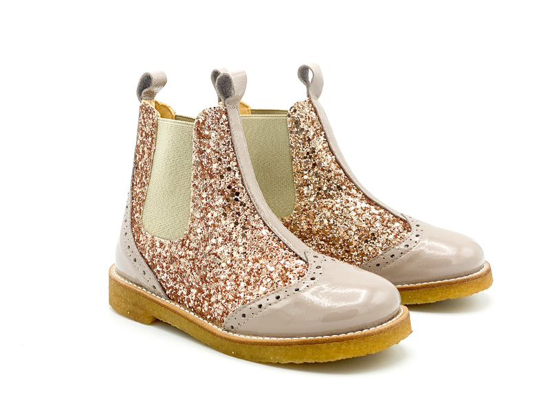 Angulus Chelseaboot Glitter (maat 26-32)