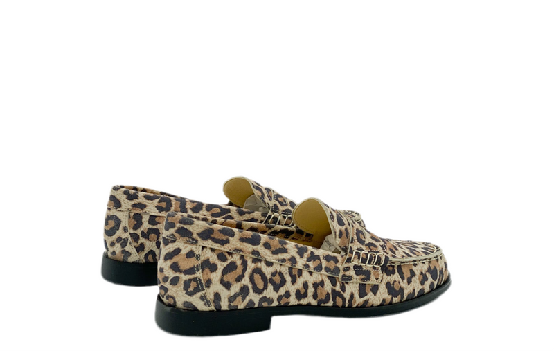 Confetti Suede Loafer Leopard (maat 36-41)