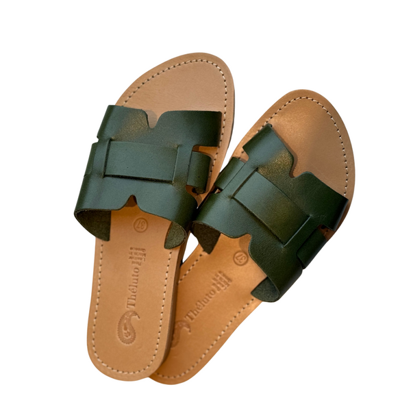 Théluto Sandaal Oriane Khaki (maat 36-40)