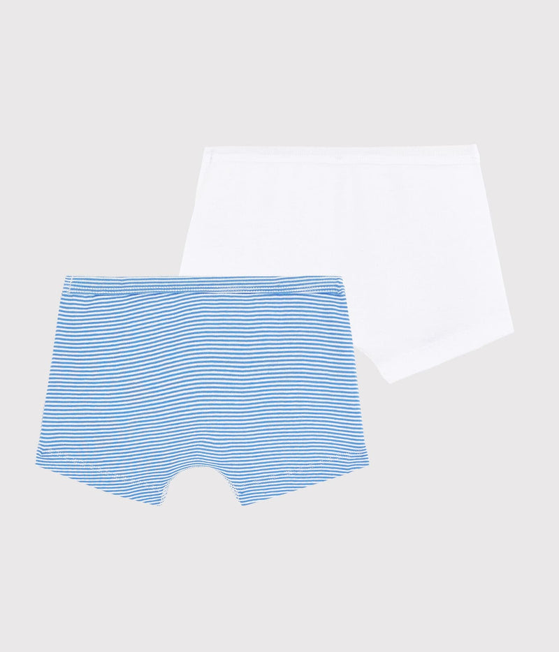 Petit Bateau Set Boxershorts Met Dunne Strepen Blue