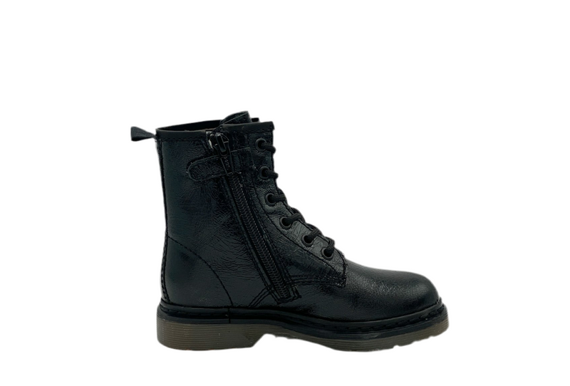 Hip Zwarte Lak Bottine (maat 24-35)
