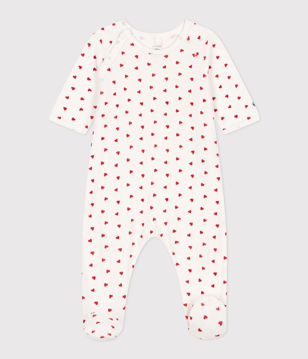 Petit Bateau Baby Pyjama Marshmallow/Terkuit