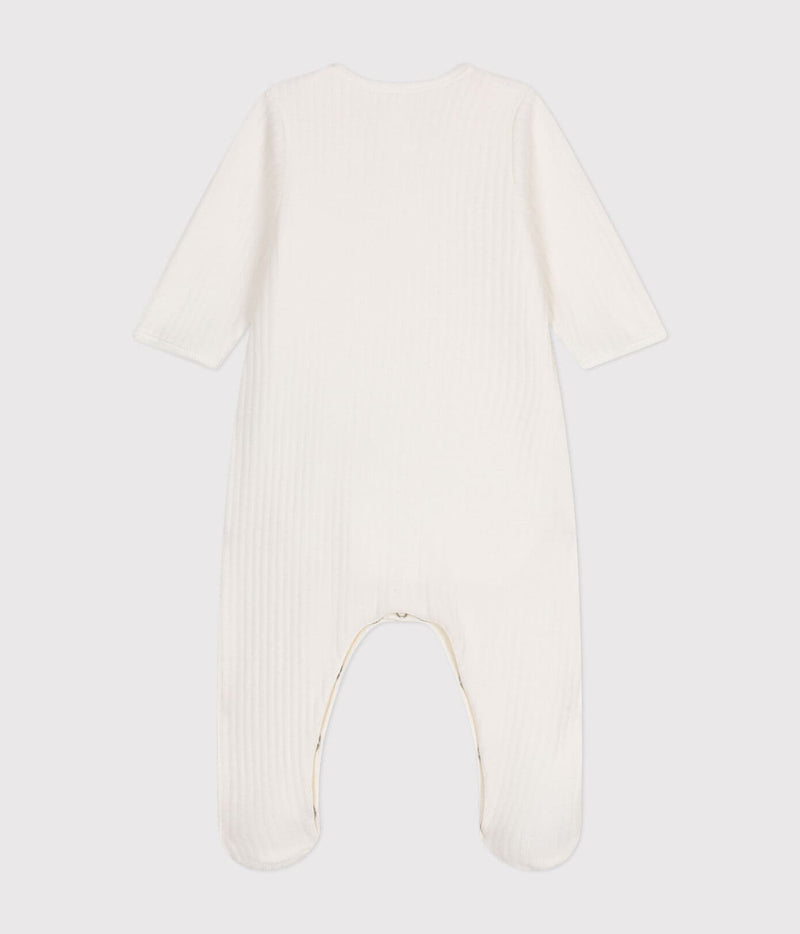 Petit Bateau Baby Bodyjama Marshmallow