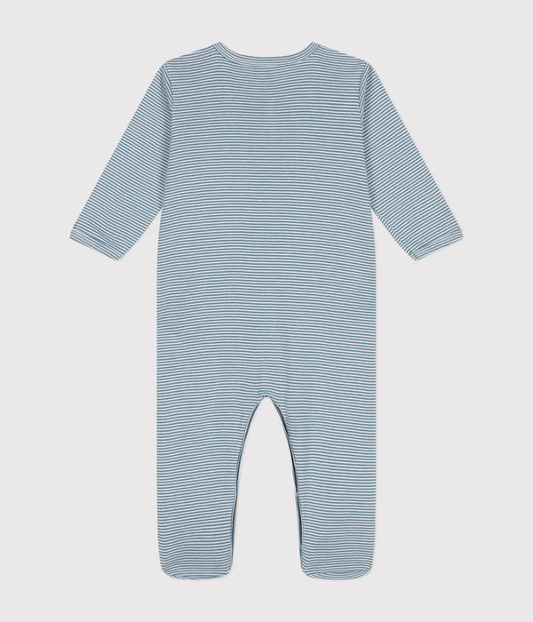 Petit Bateau Baby Pyjama Rover/Marshmallow