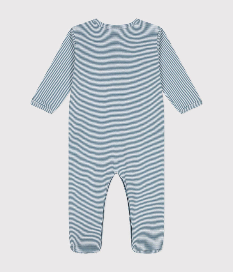 Petit Bateau Baby Pyjama Rover/Marshmallow