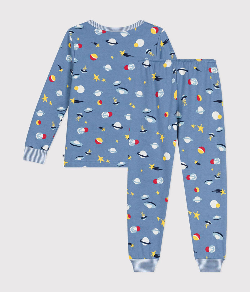 Petit Bateau Fleece Pyjama Beach/Multico