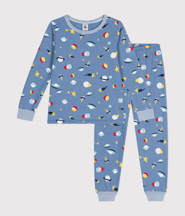 Petit Bateau Fleece Pyjama Beach/Multico