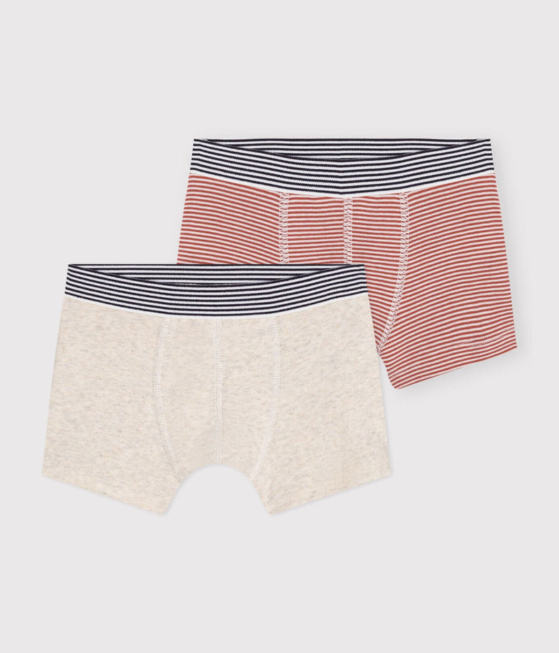 Petit Bateau Set Boxershorts Natural