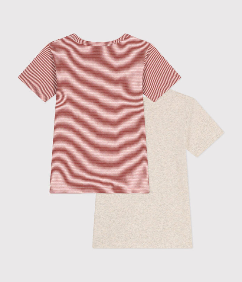 Petit Bateau Set T-shirts Natural