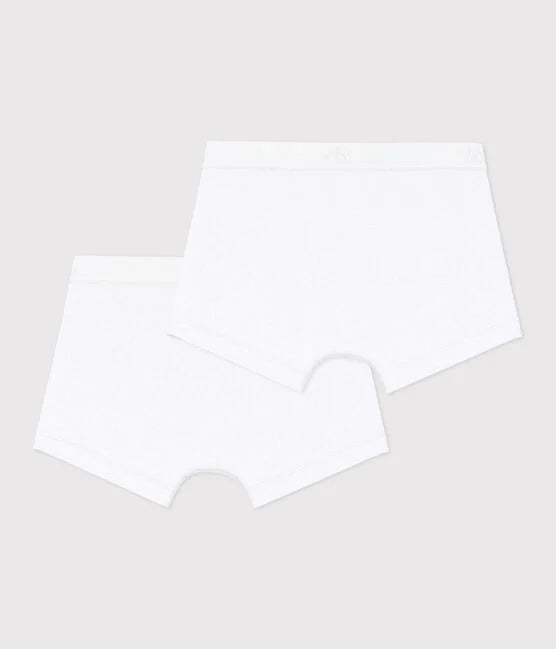 Petit Bateau Set Witte Boxershorts