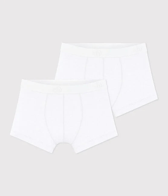 Petit Bateau Set Witte Boxershorts