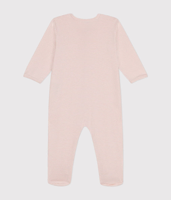 Petit Bateau Baby Pyjama Saline/Marshmallow